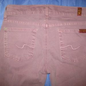 7 for Mankind Women's Denim Flare Jeans 24,25 New